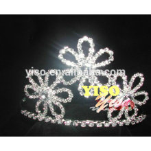 wedding invitation diamond flower fashion pageant tiara